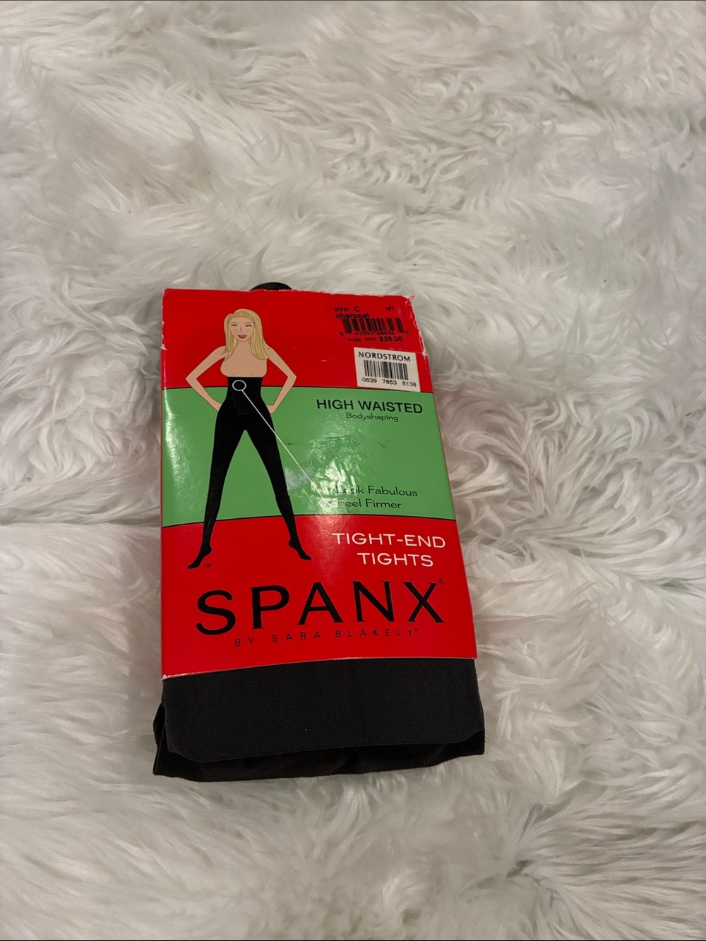 SPANX Tight-End High-Waisted Tights in Black